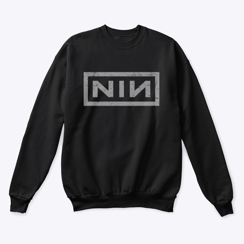 NIN (Distressed in Static Silver)