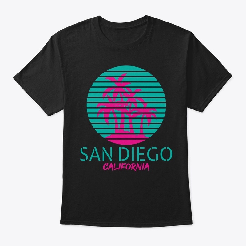 San Diego Ca California Palm Tree Souven