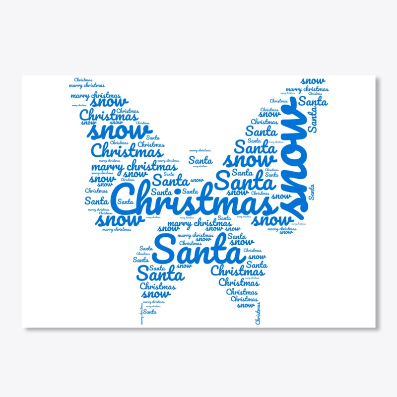 butterfly christmas