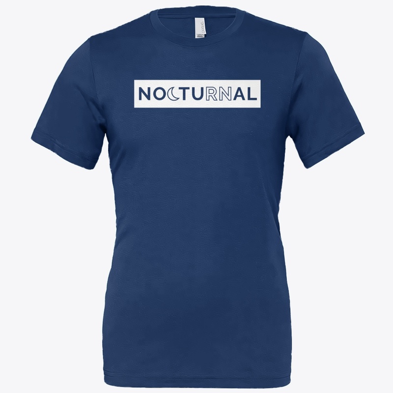 classic noctuRNal design- inverted white