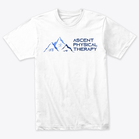 Dr Rob Tee Heather White T-Shirt Front