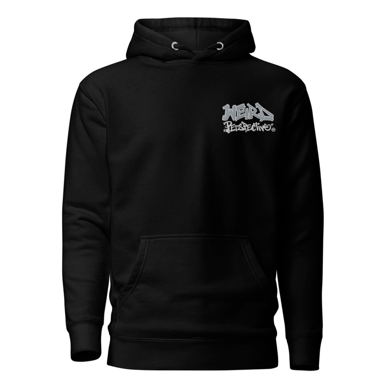 Weird Perspective  Embroidery Hoodie