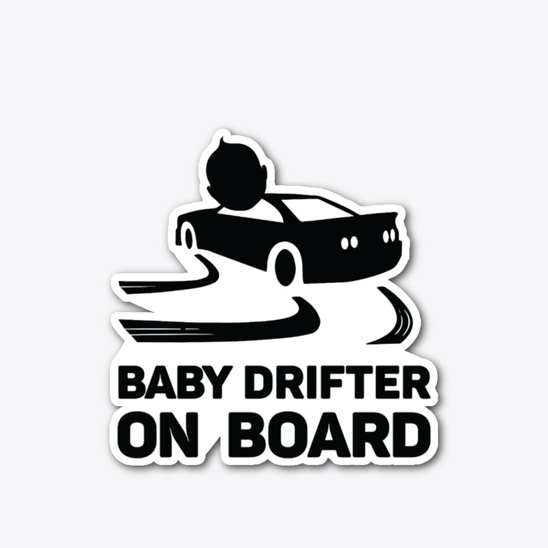 CAR STICKER - BABY DRIFTER ON BOARD