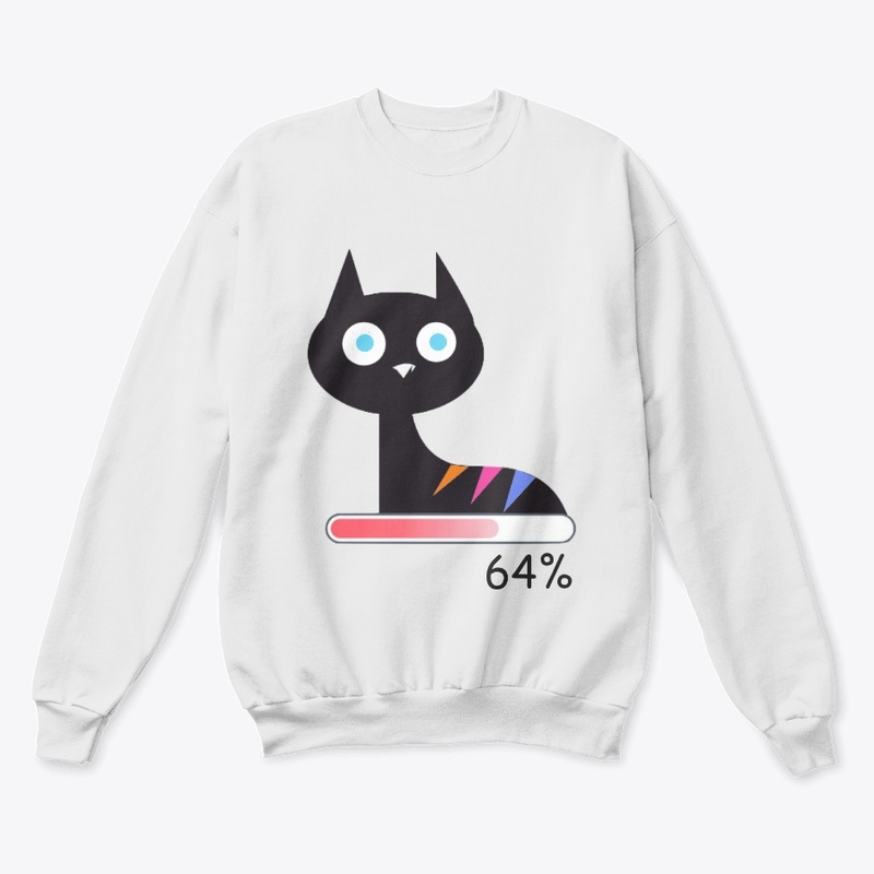 Cat t-shirt with load bar