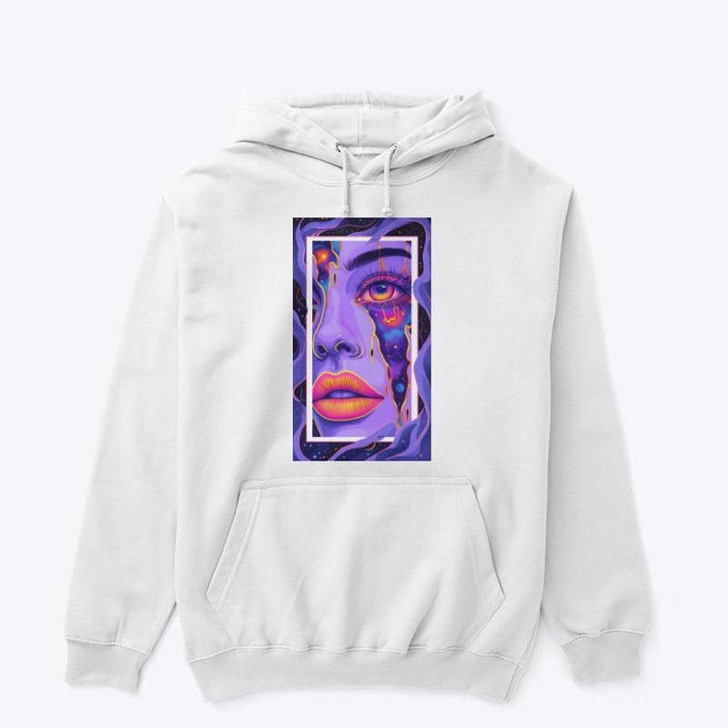 Purple Trippy Girl
