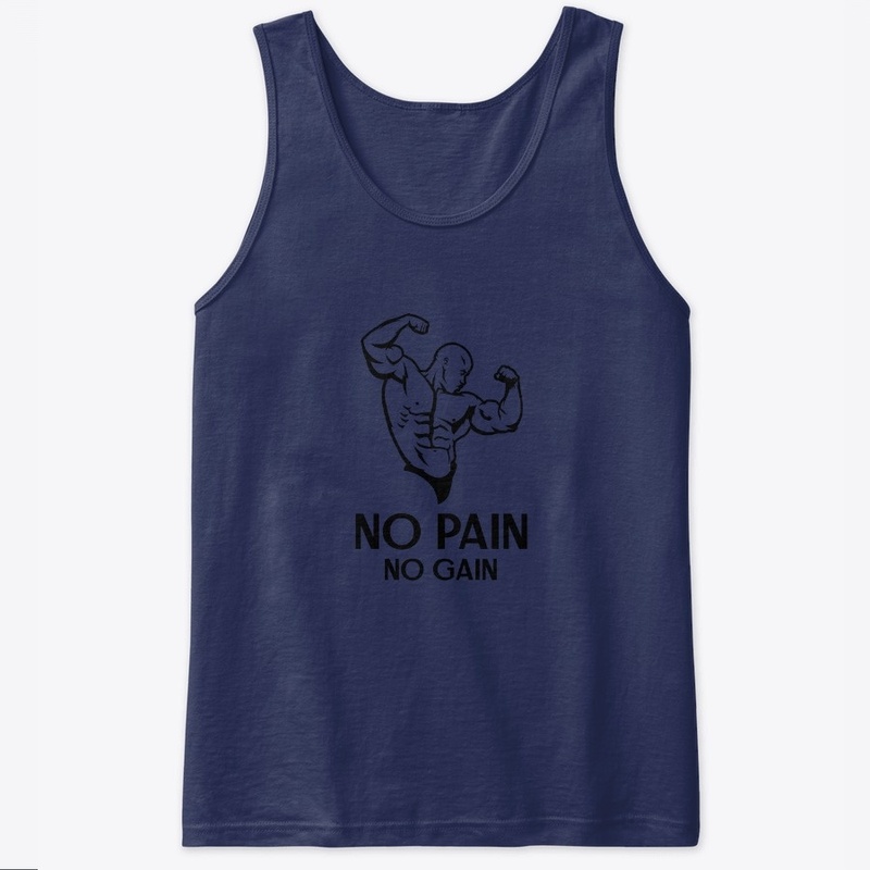 No Pain No Gain Fitness Motivation