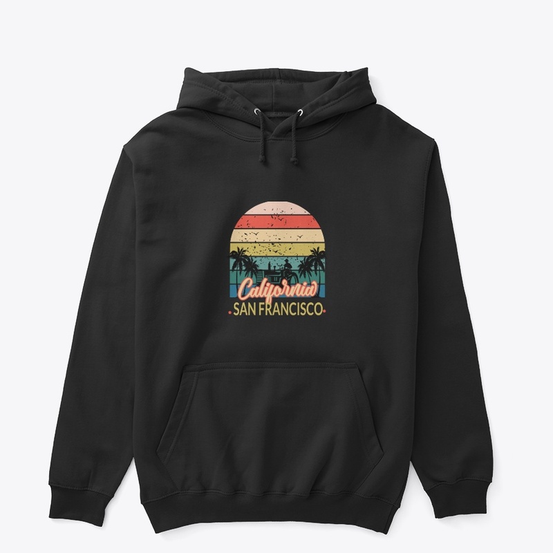 California sanfrancisco summer vector