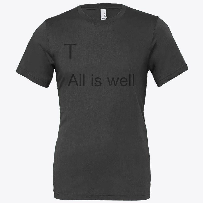 All is well 