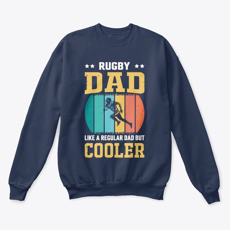 Rugby Dad Like A Regular Dad Vintage Tee