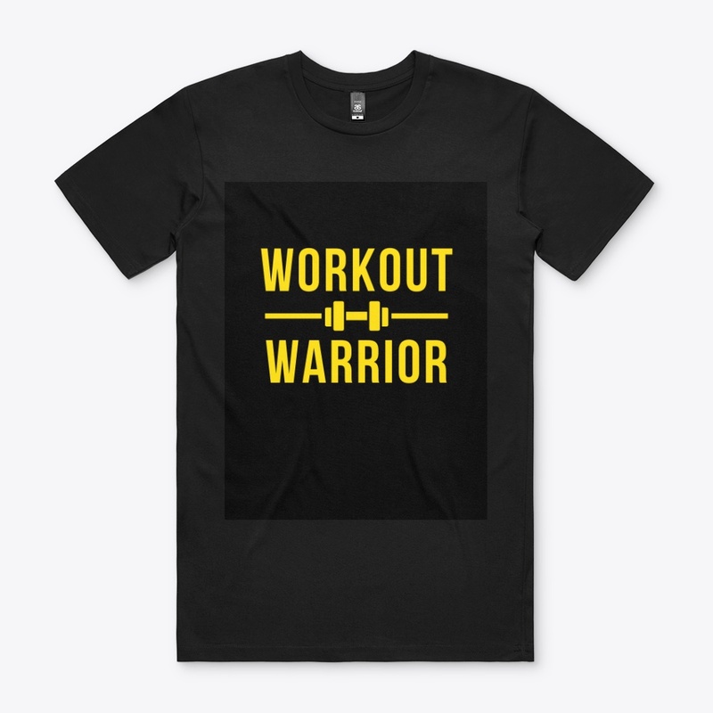 Colorful Workout Warrior T-shirt"