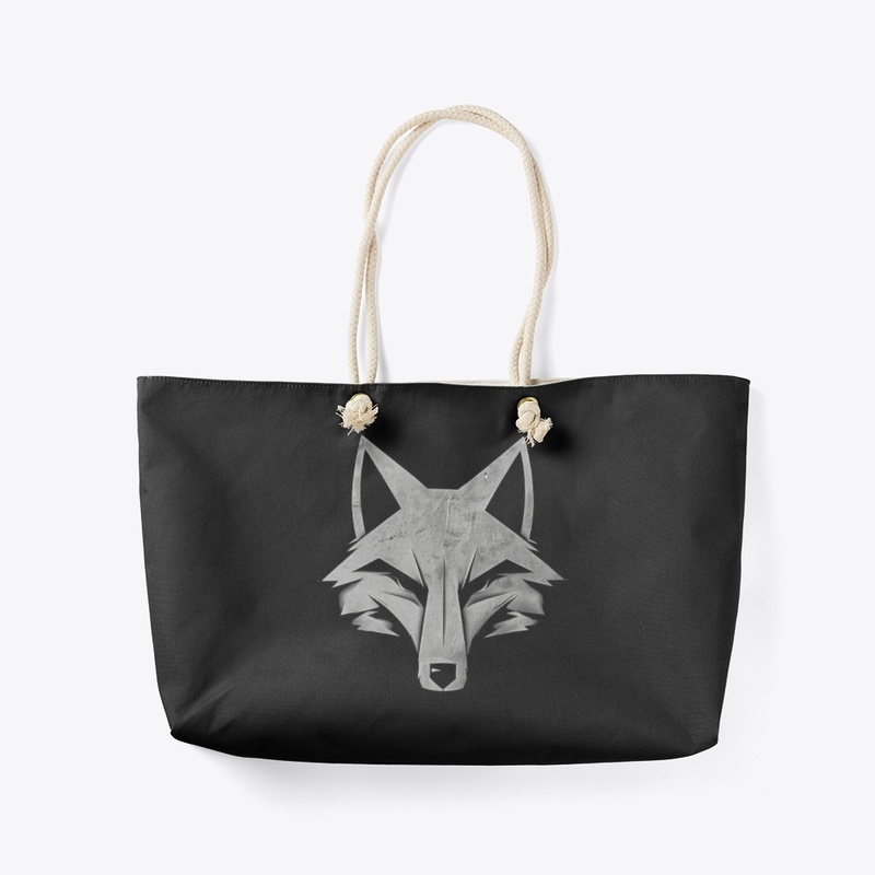 Minimalist Geometric Fox Art