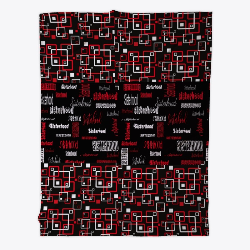 Red, Black and White Sisterhood Design 