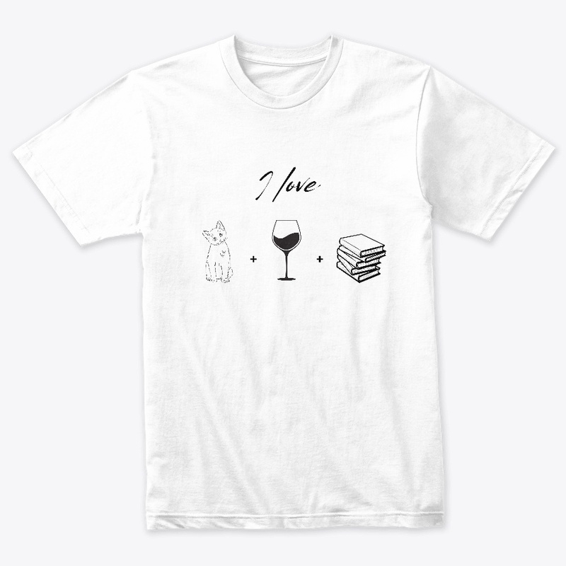 I love cats, wine and books