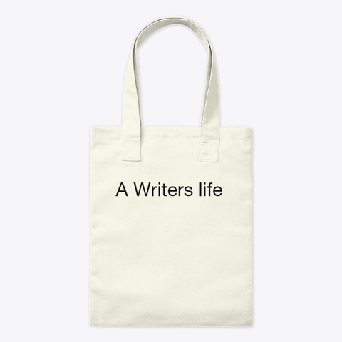 A Writers Life Natural Camiseta Front