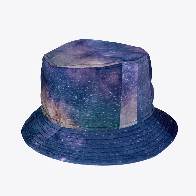 universe colour bucket hat
