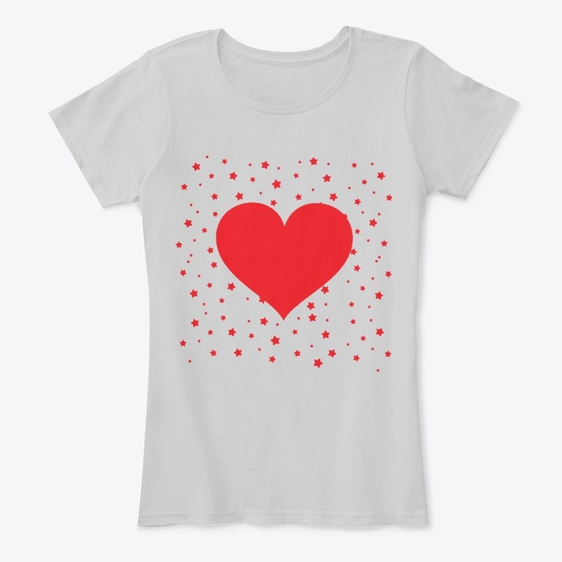 Heart with stars