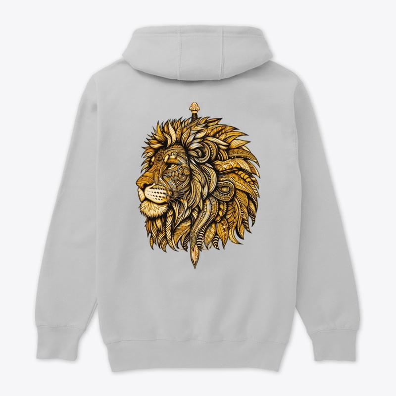 Intricate Butterfly +lion Mandala design