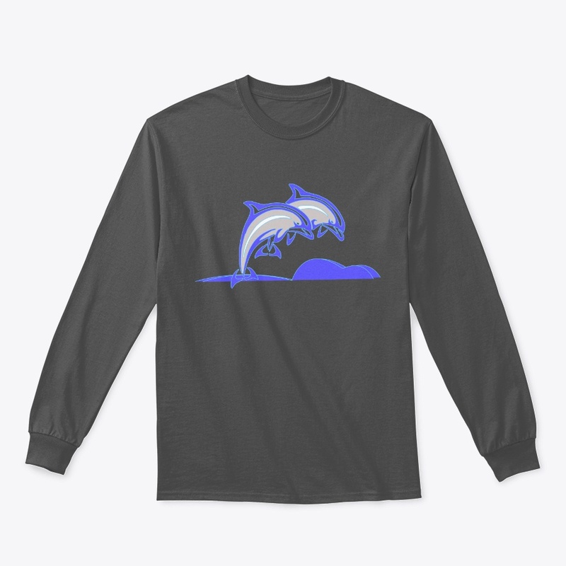 dolphin lover girls t- shirt