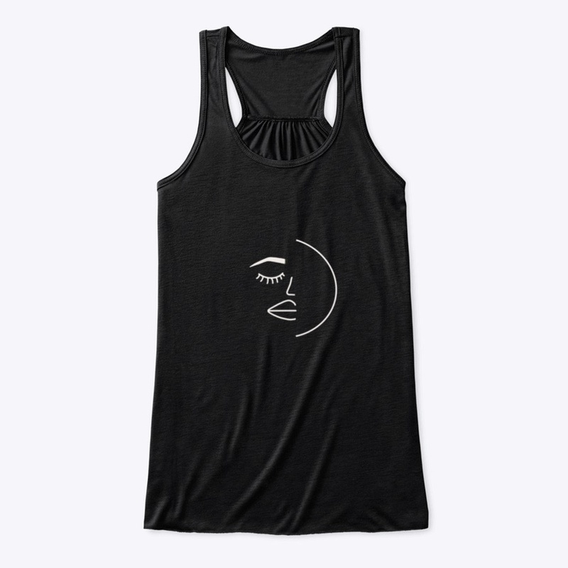 She was like the moon - tank top