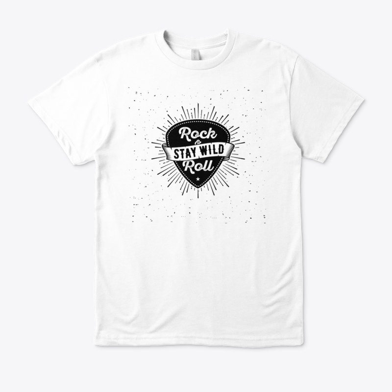 Rock n' Roll "Stay Wild" Guitar Pick