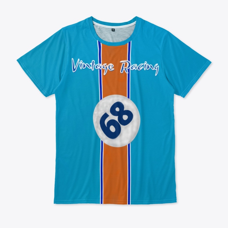 Vintage Racing T-shirt Garage  /unisex 