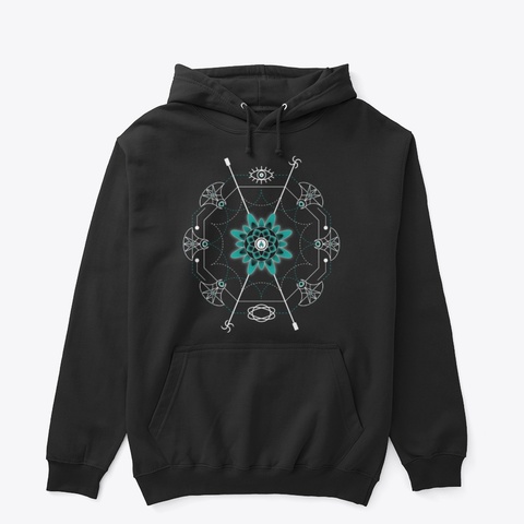 Grow With The Flow  Black T-Shirt Front