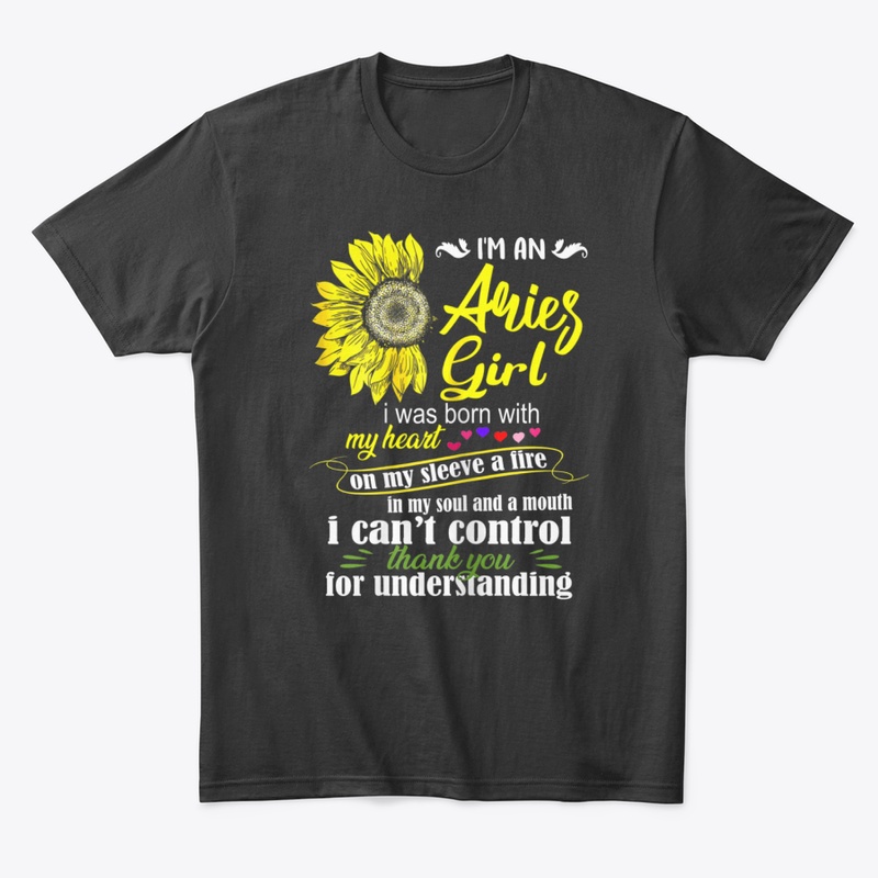 Im An Aries Girl Pullover Hoodie