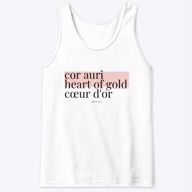 Heart of Gold Unisex Tank Top