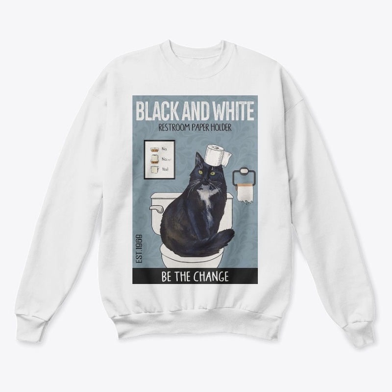 Be The Change Tuxedo Cat 