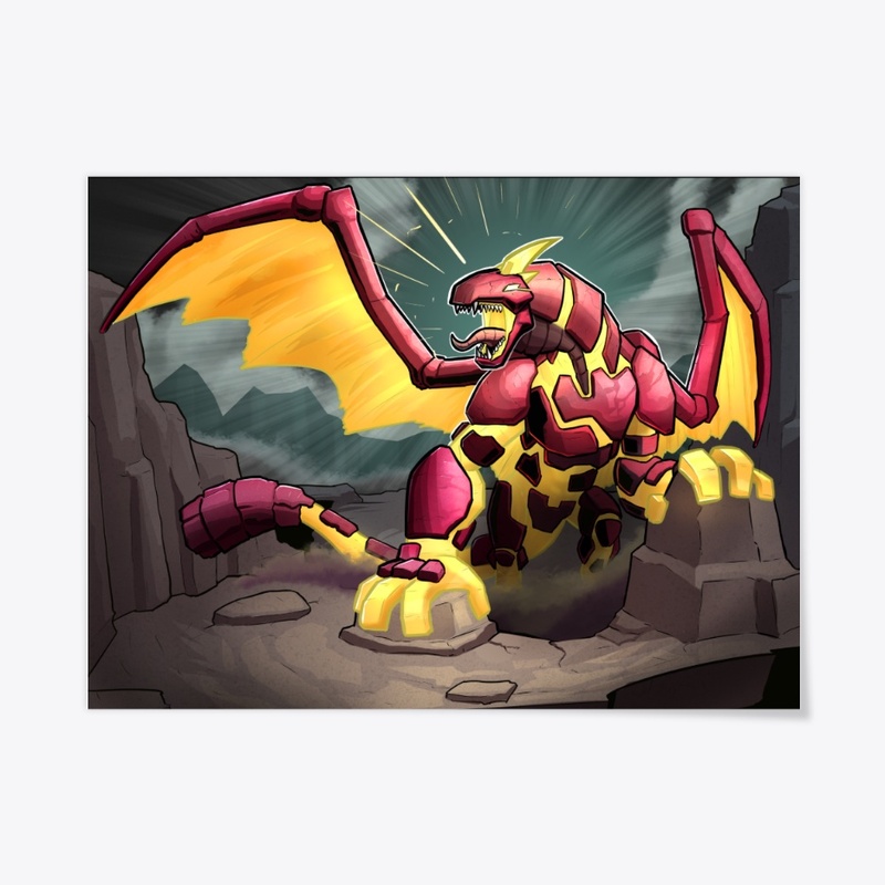 The Glowing Heatbeast POSTER