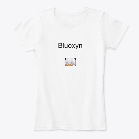 Bluoxyn White T-Shirt Front