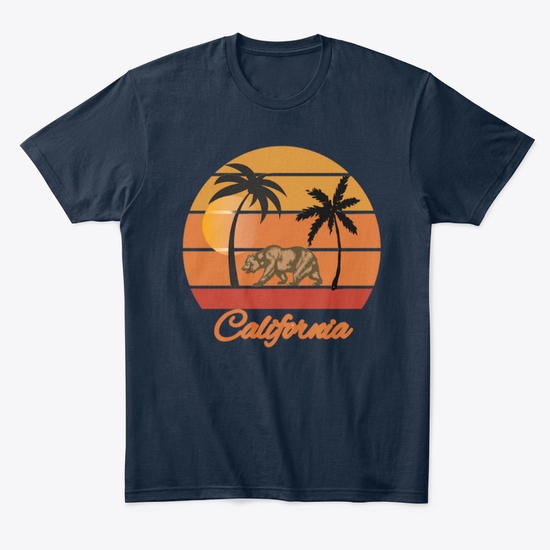 California sunset t-shirt