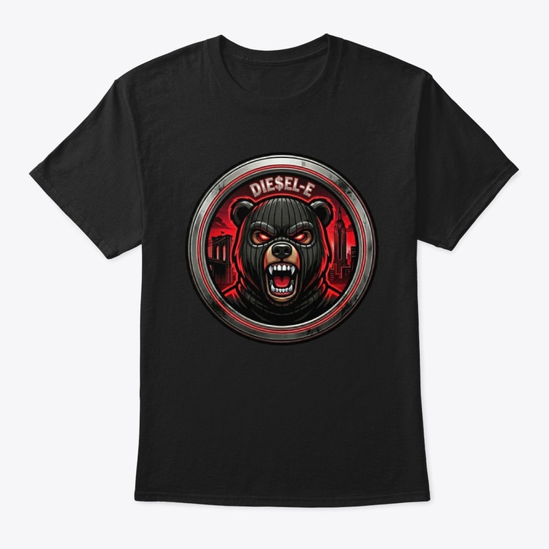DIE$EL-E Bear Ski Mask 2026 Logo(Red)