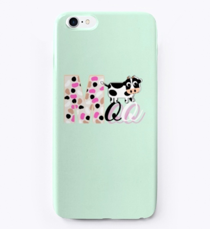 Moo Cow iPhone Samsung Cases Stickers