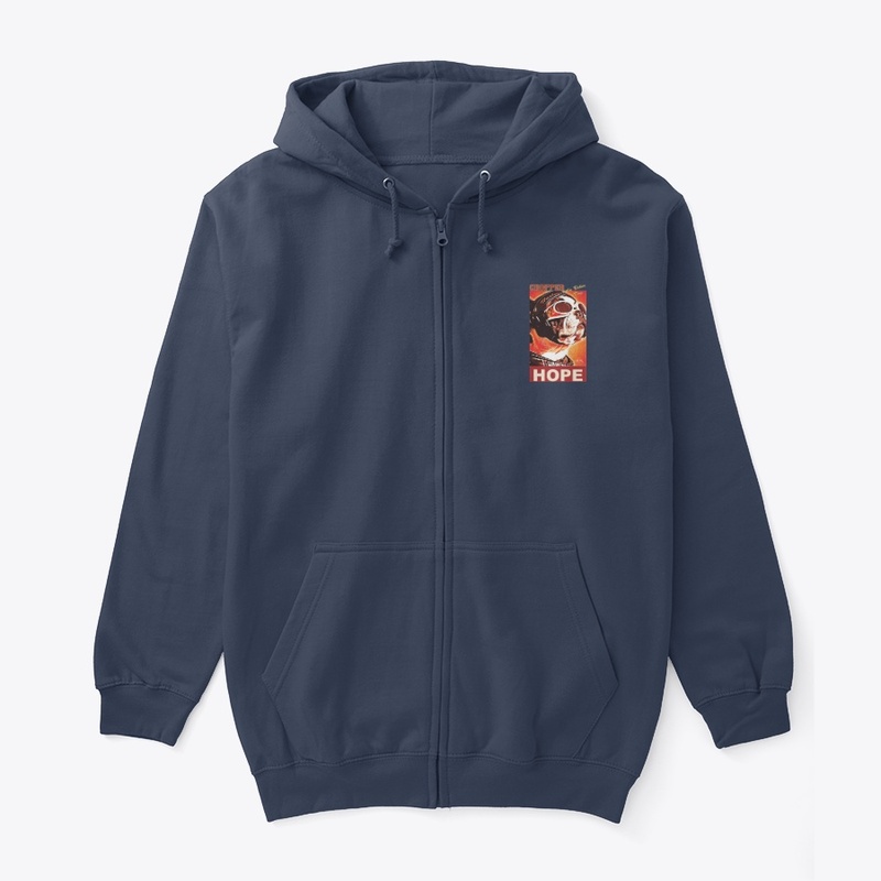 Choppers HOPE on FRONT of shirt