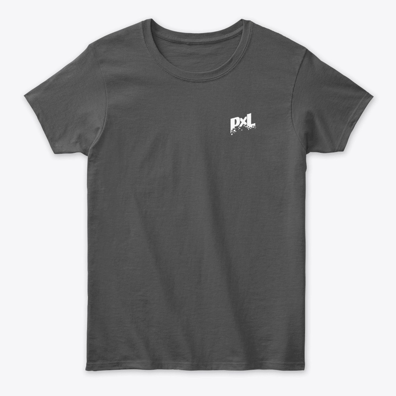 PXL (White) - Women's Simple T Shirt