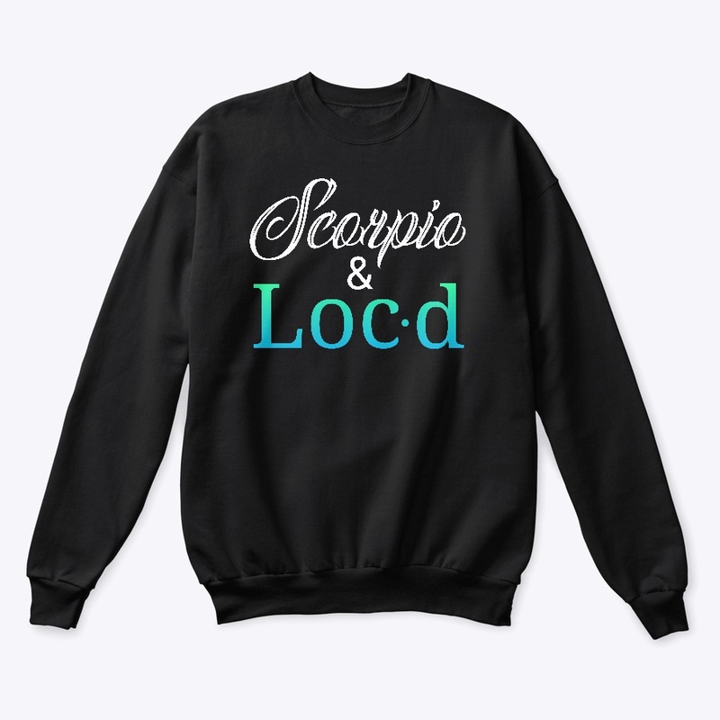 Scorpio & loc'd zodiac tee shirt