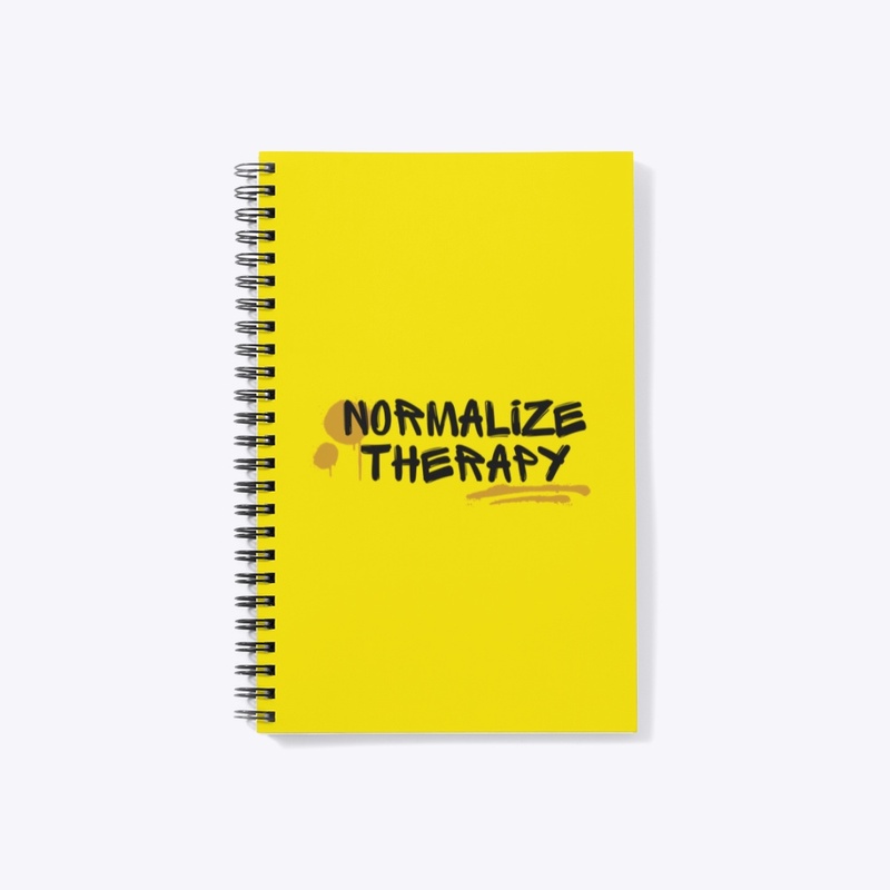 'NORMALIZE THERAPY' Notebook