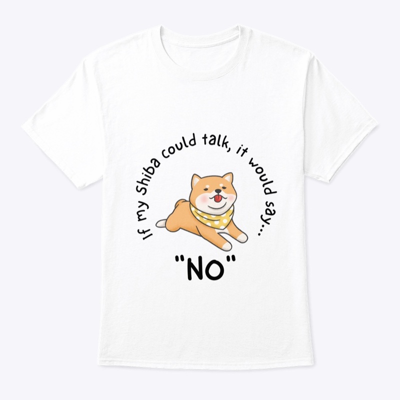 Shibas Love to Say No