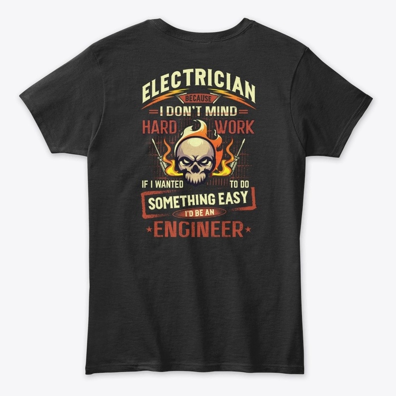 Hardworking Electrician Hoodie