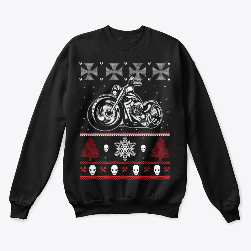 Motorcycle Christmas Sweater