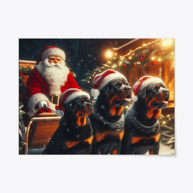 Rottweiler Christmas