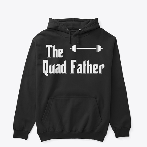 The Quad Father Black Camiseta Front
