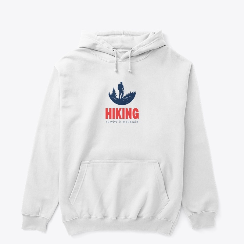 Hiking T-shirt design