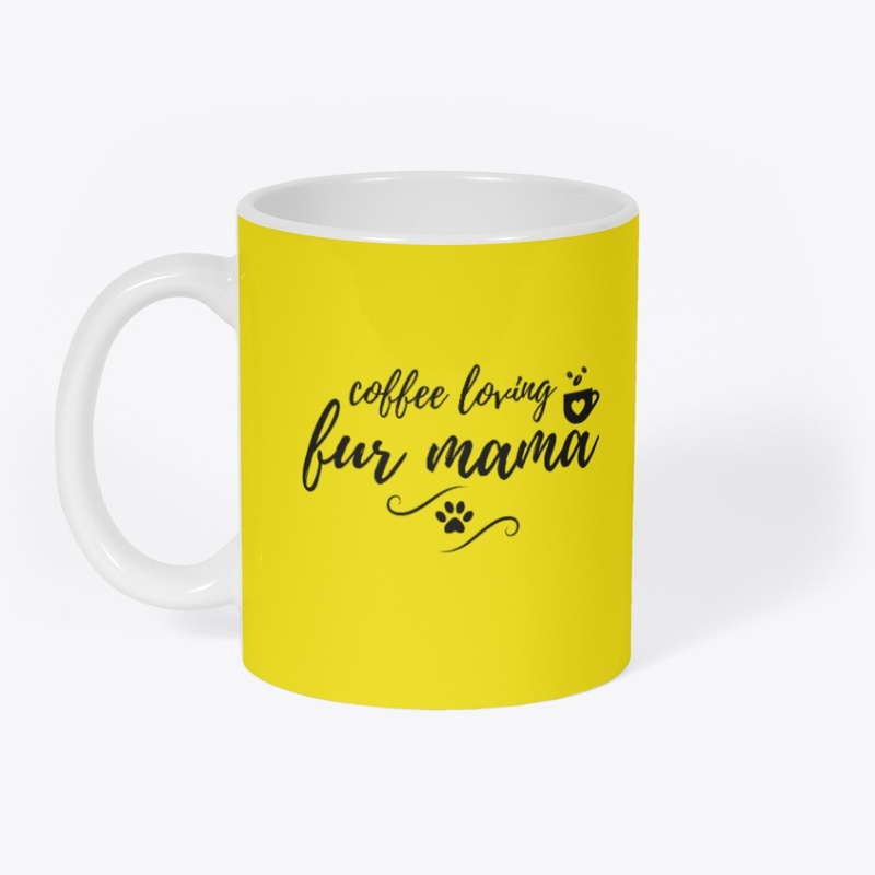 Coffee Loving Fur Mama
