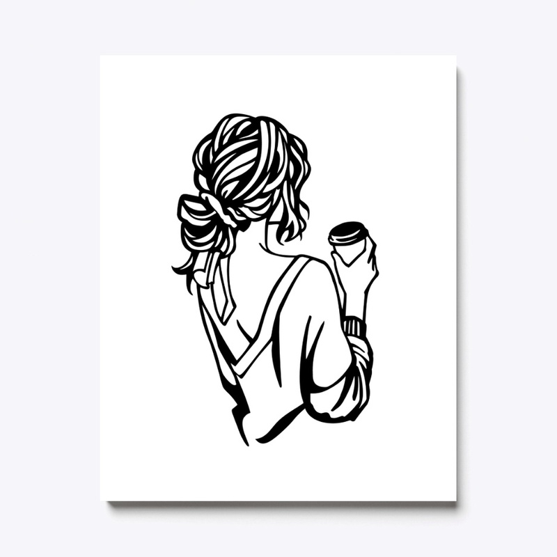 Lady coffee