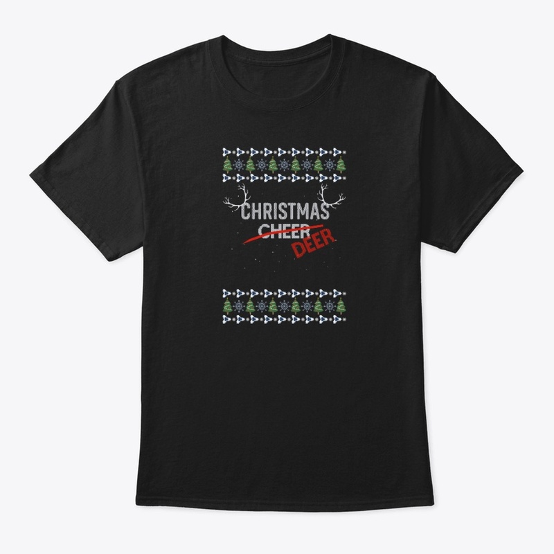 Christmas day hunting deer t shirt