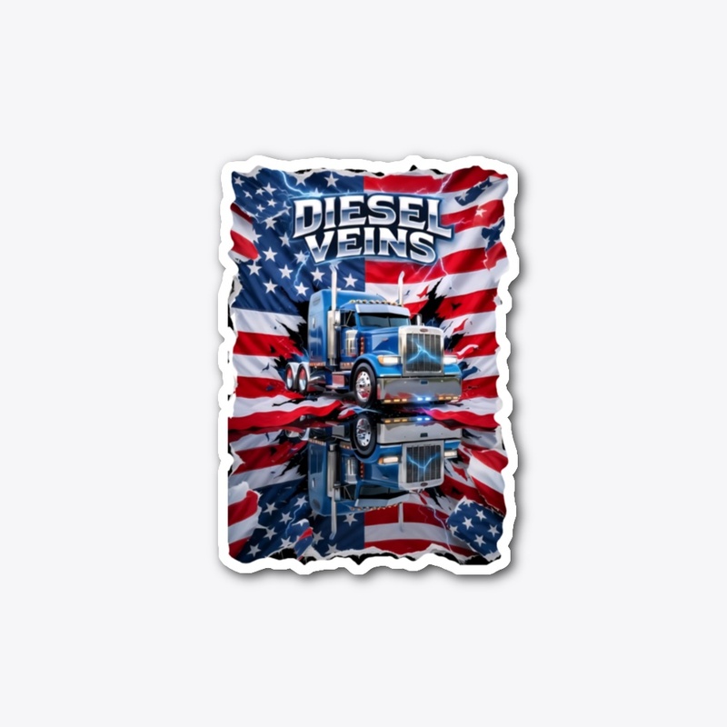 Dieselveins Trucker T Shirt