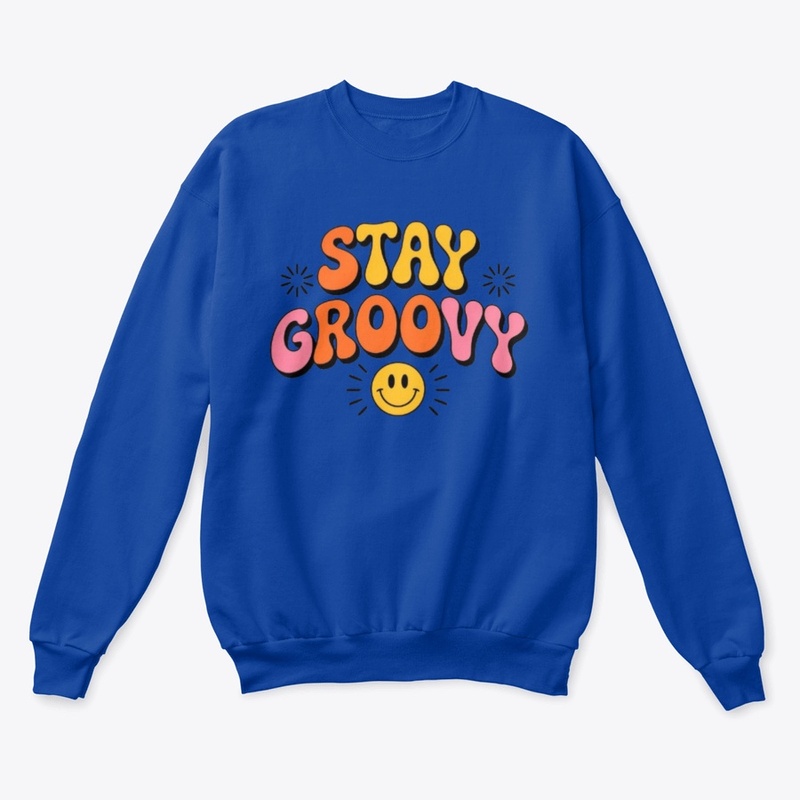 Stay Groovy Retro Tee | Minimalist 70s 
