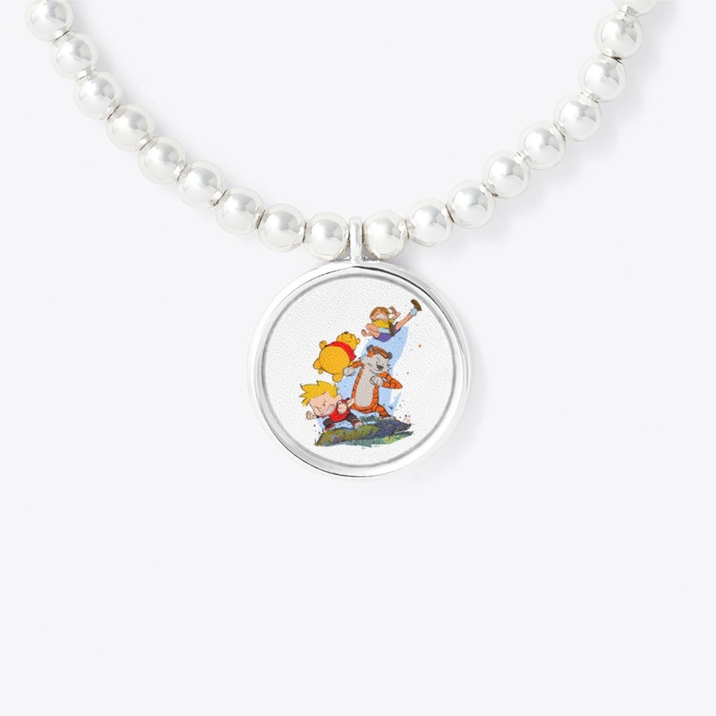 Calvin,Hobbes, Christopher and Pooh